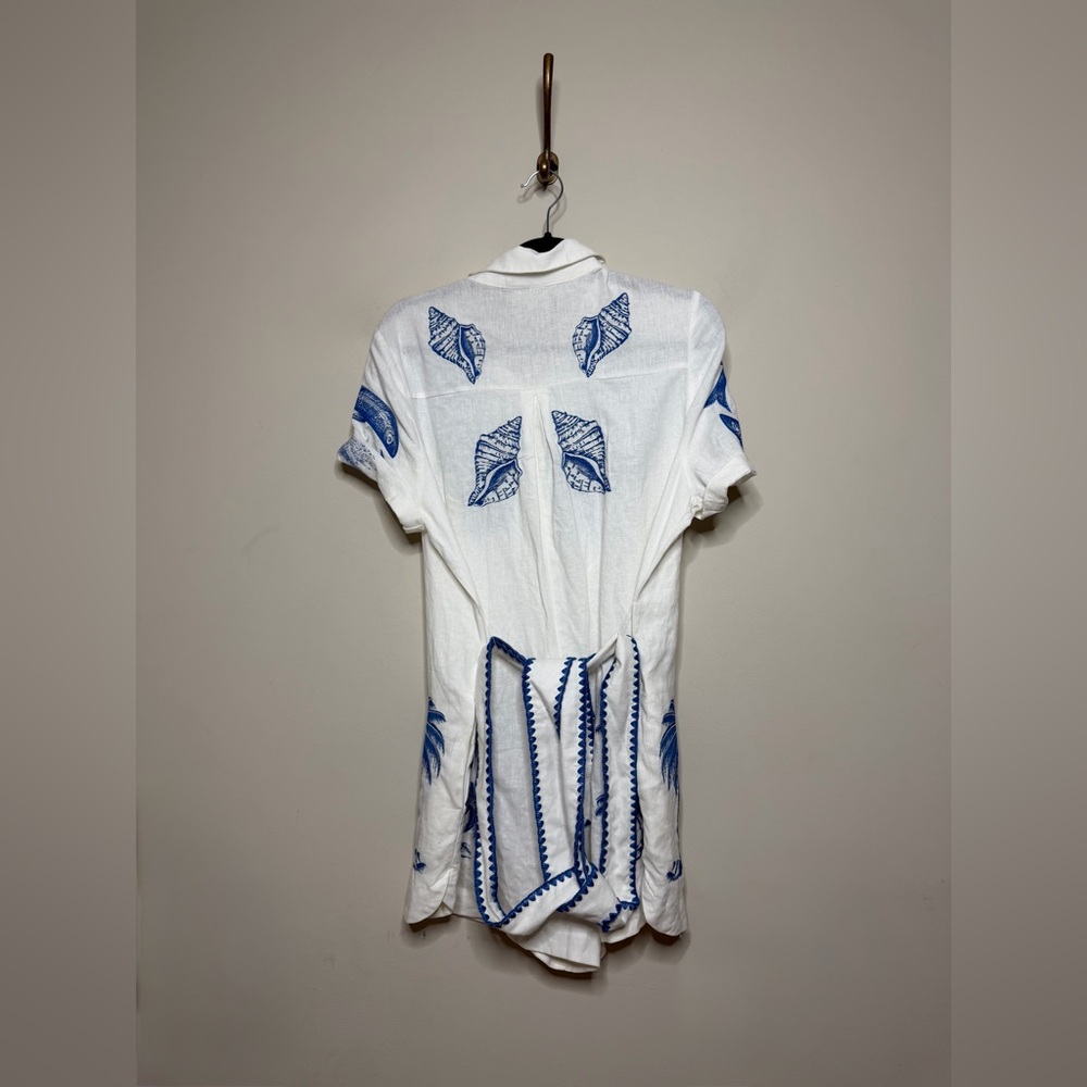 Farm Rio Brasil Vintage Embroidered Romper - Picture 6 of 7